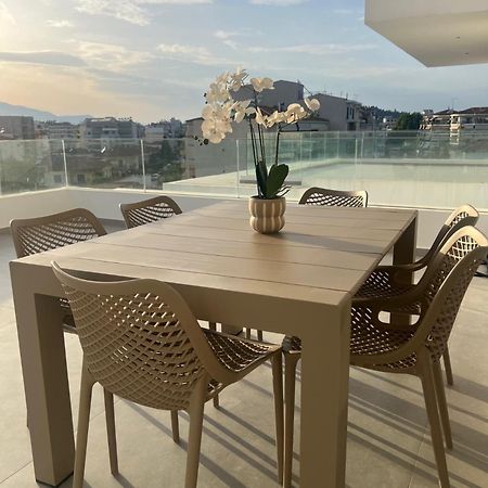 White Luxury Apartment Tríkala Kültér fotó